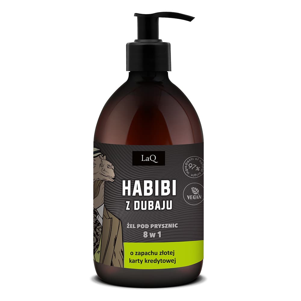 LAQ Żel pod prysznic 8w1 Habibi z Dubaju 500 ml