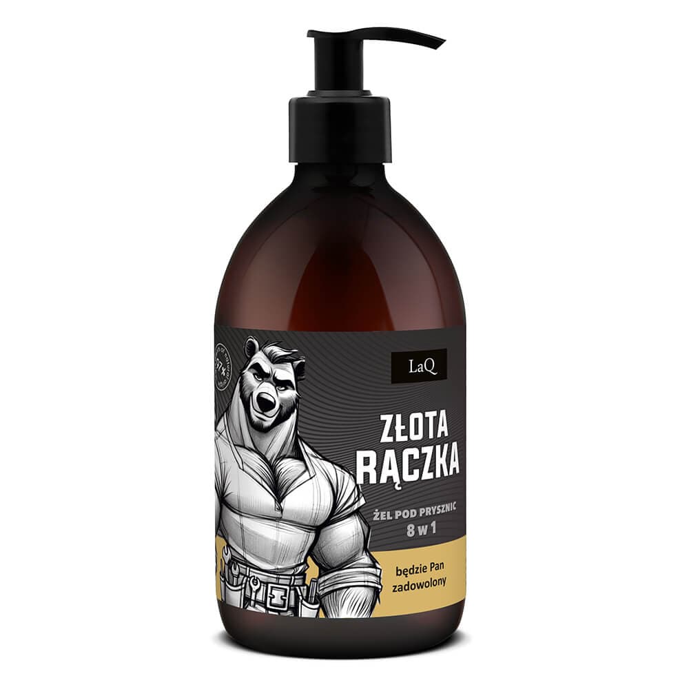 LAQ Żel pod prysznic 8w1 Złota Rączka 500 ml