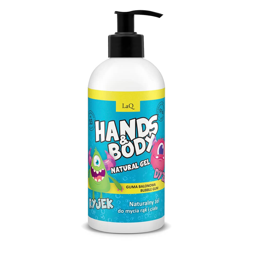 LAQ Żel pod prysznic dla dzieci Dyzio i Ryjek 300 ml