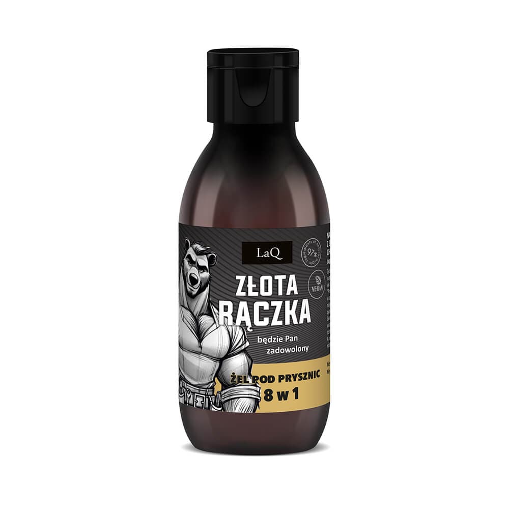 LAQ Żel pod prysznic 8w1 Złota Rączka 100 ml