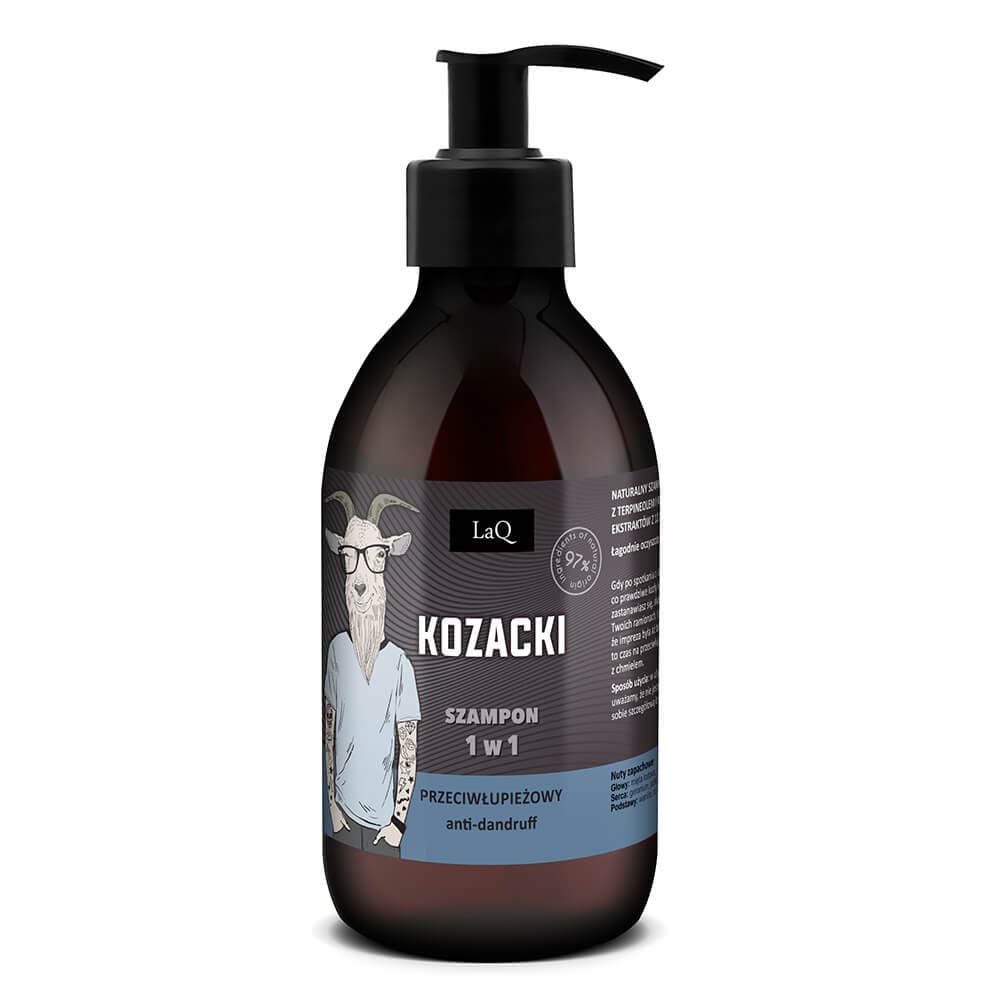 LAQ Szampon przeciwłupieżowy Kozioł 300 ml