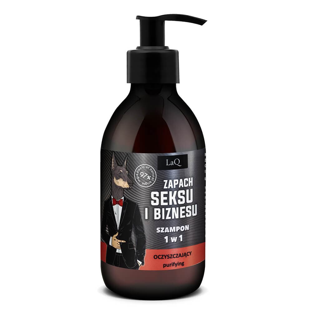 LAQ Szampon oczyszczający Zapach Seksu i Biznesu 300 ml