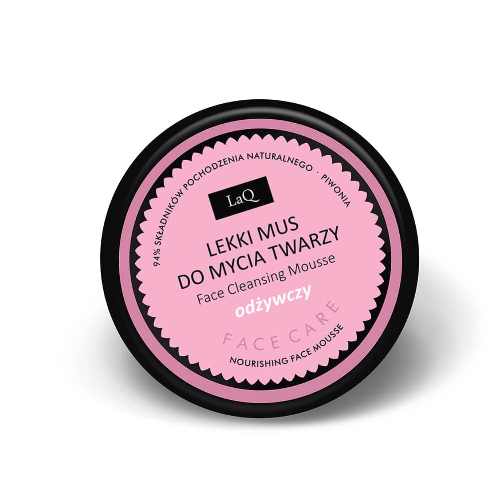 LAQ Odżywczy mus do mycia twarzy Piwonia 40 g
