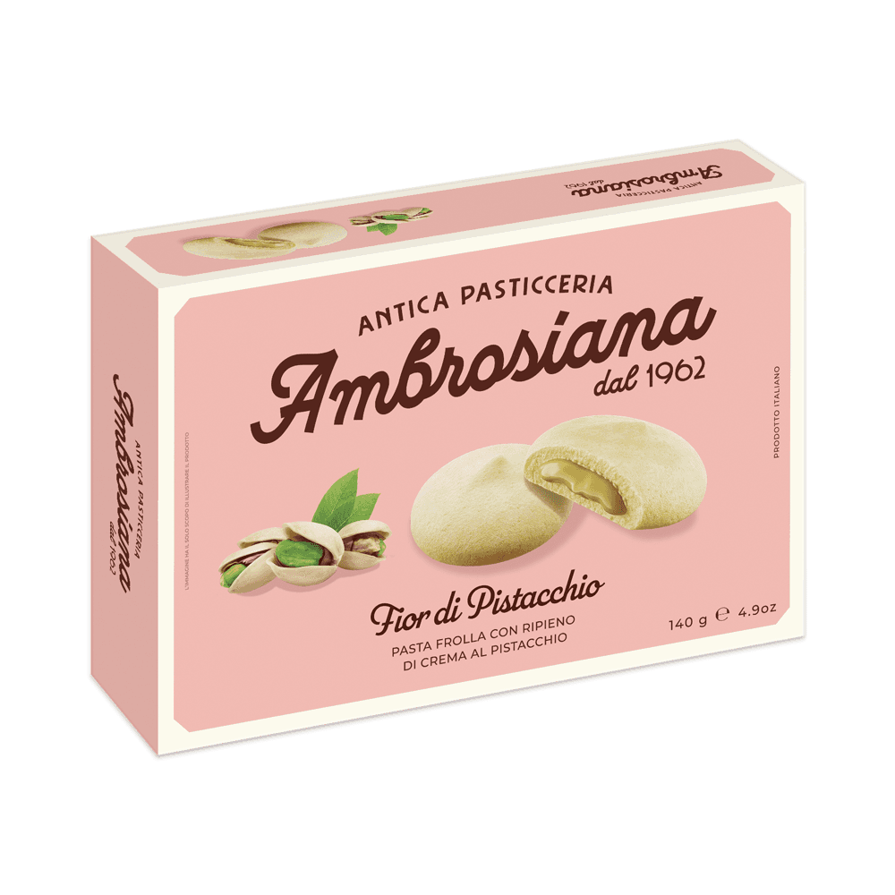 AMBROSIANA Ciastka z kremem pistacjowym 140 g