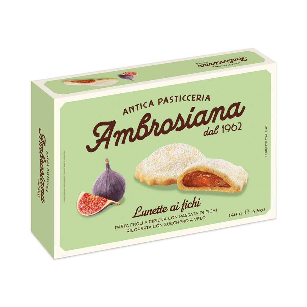 AMBROSIANA Ciastka z nadzieniem figowym 140 g