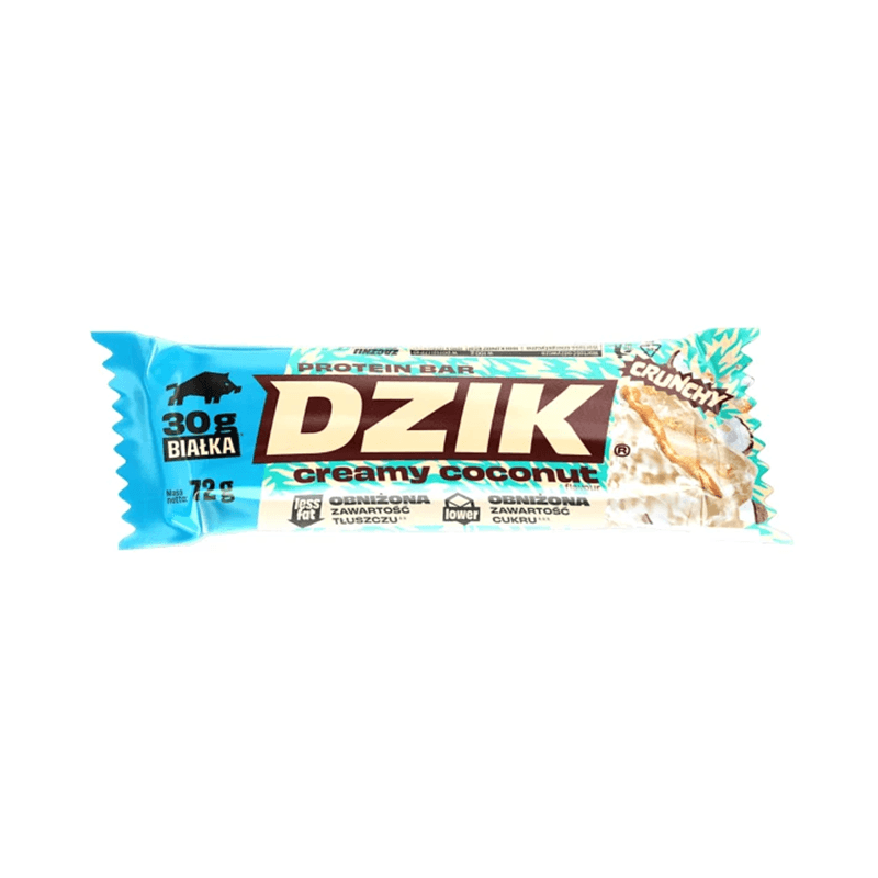 DZIK Baton proteinowy o smaku Crunchy Coconut 73 g