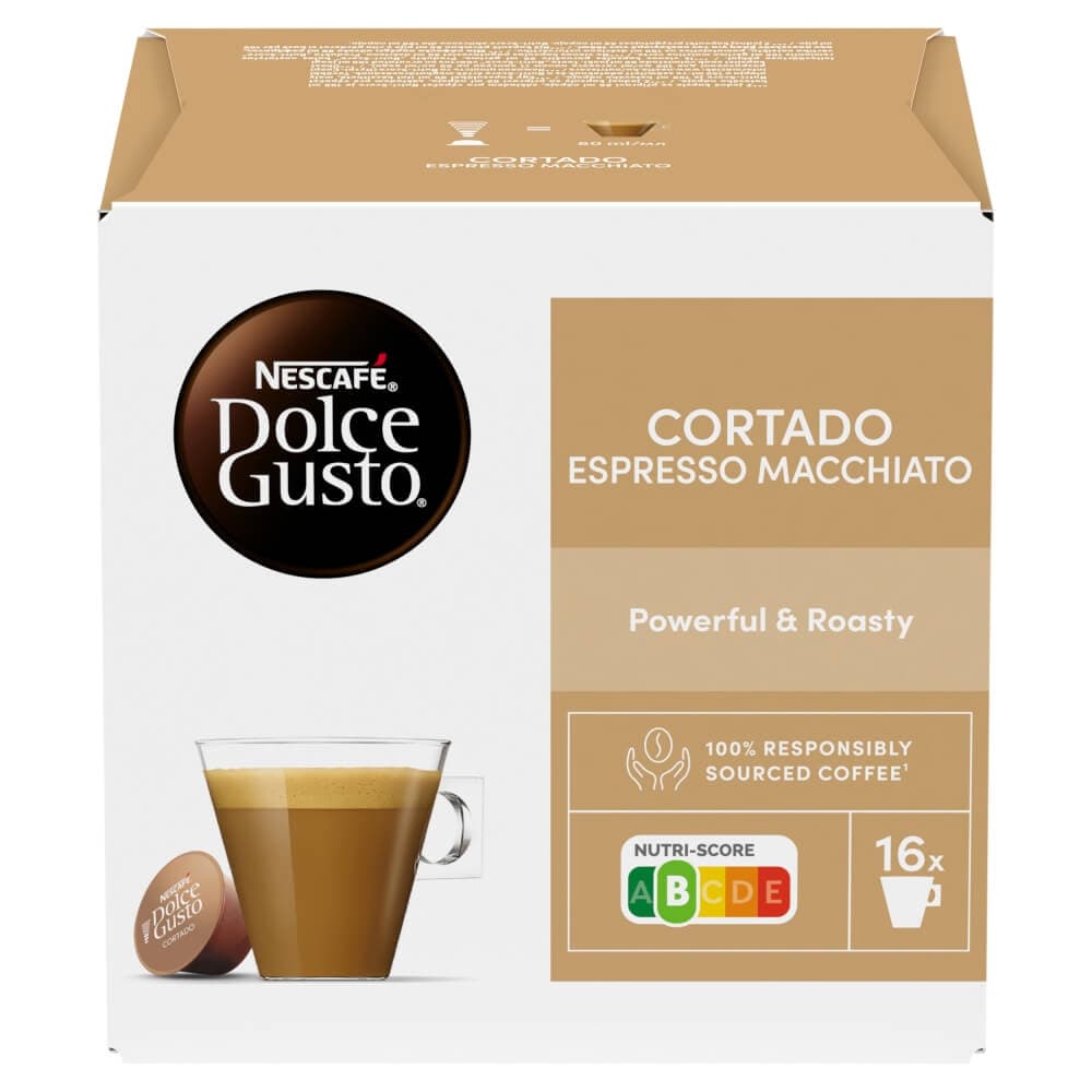 NESCAFE DOLCE GUSTO Kawa w kapsułkach Cortado Espresso Macchiato 16 szt.