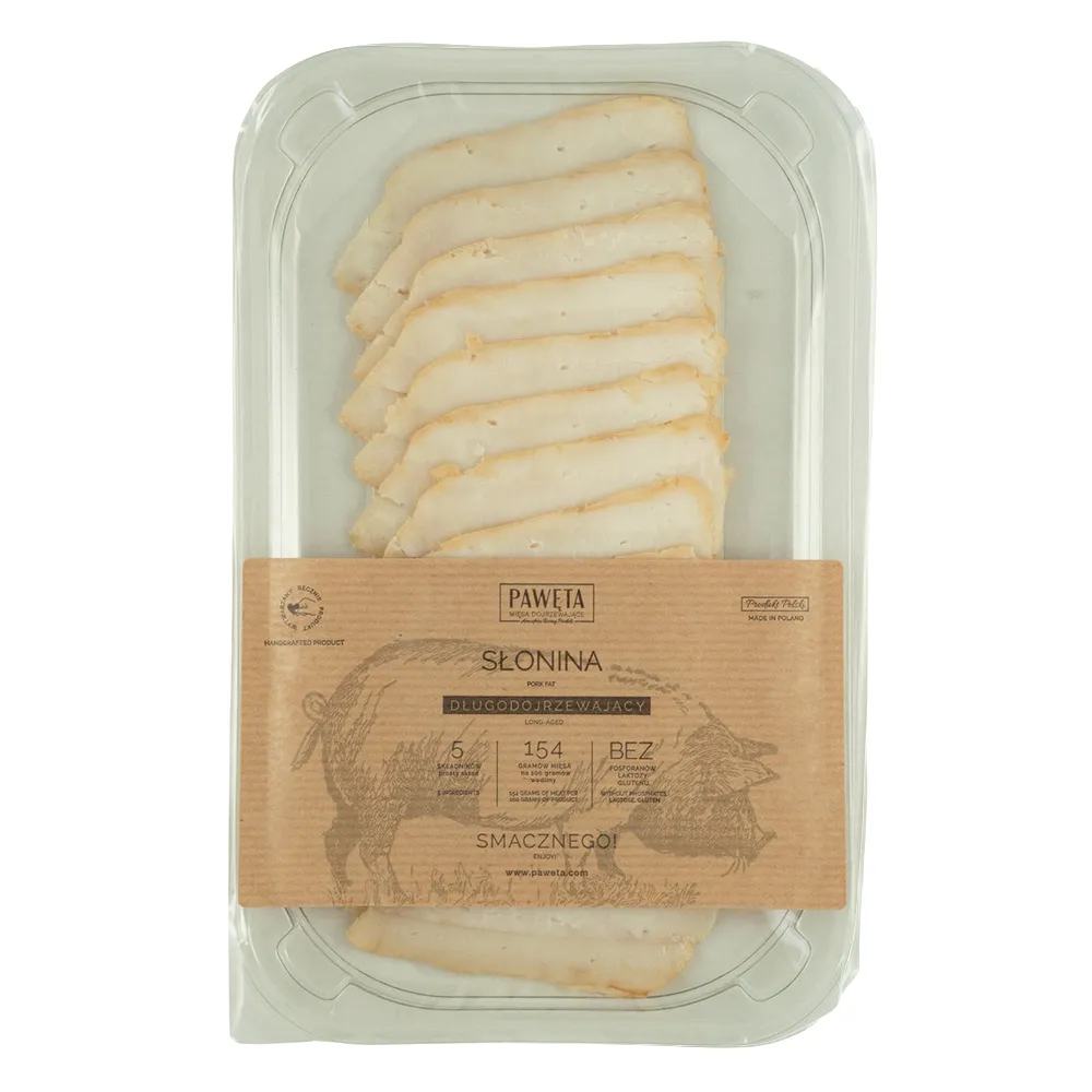 PAWĘTA Słonina wieprzowa dojrzewająca 65 g