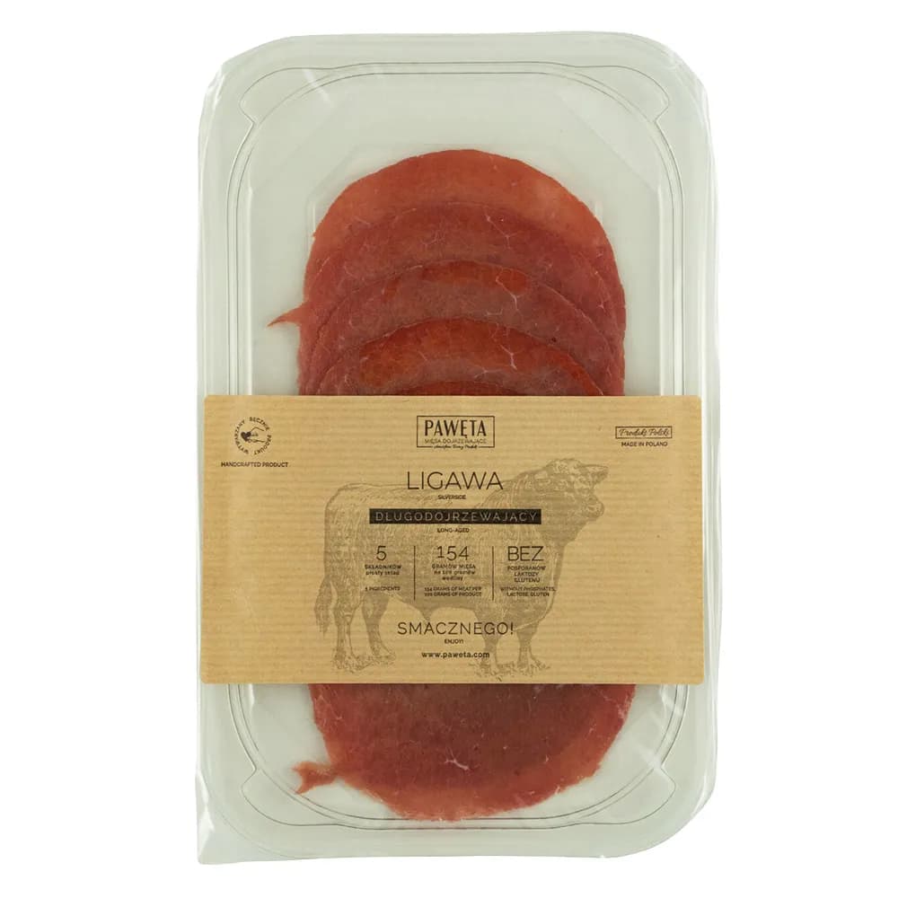 PAWĘTA Ligawa wołowa dojrzewająca 65 g