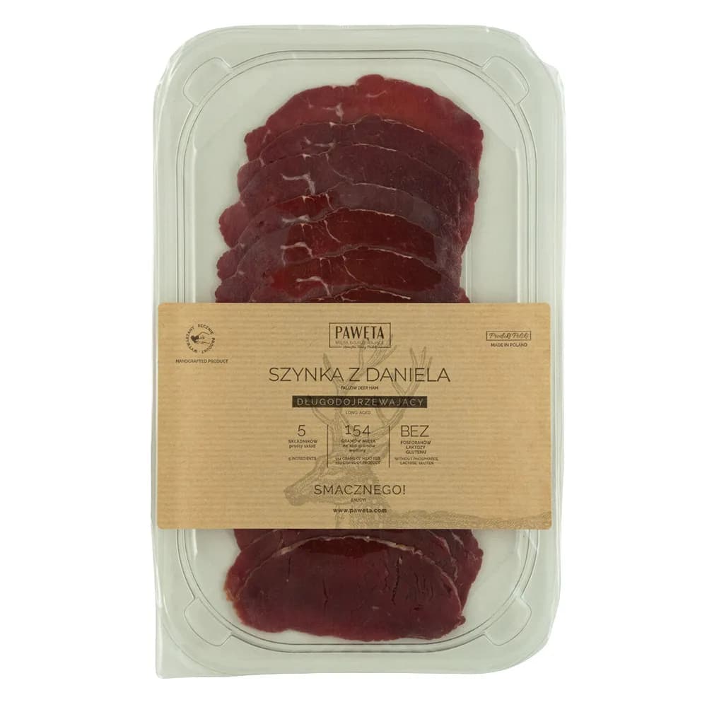 PAWĘTA Szynka z daniela dojrzewająca 65 g