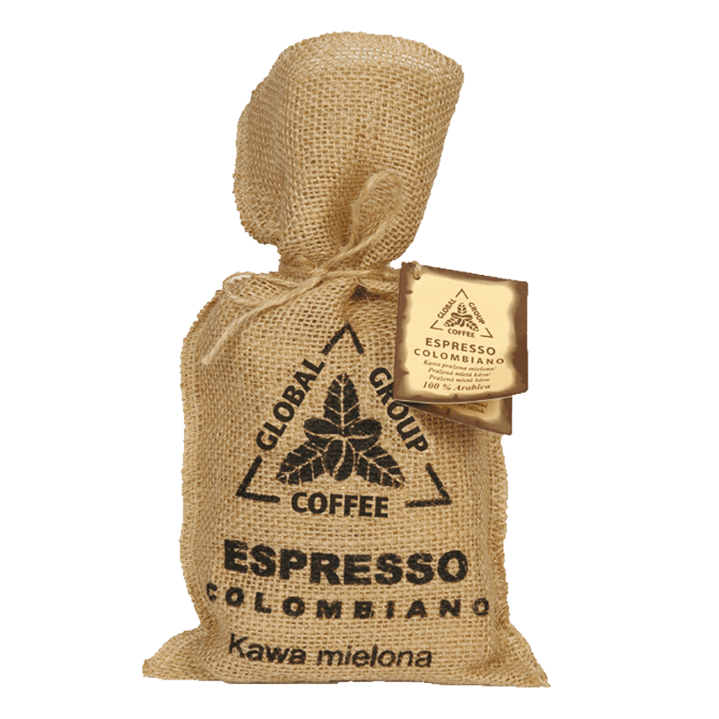 GLOBAL COFFEE Kawa mielona Espresso Columniano 250 g