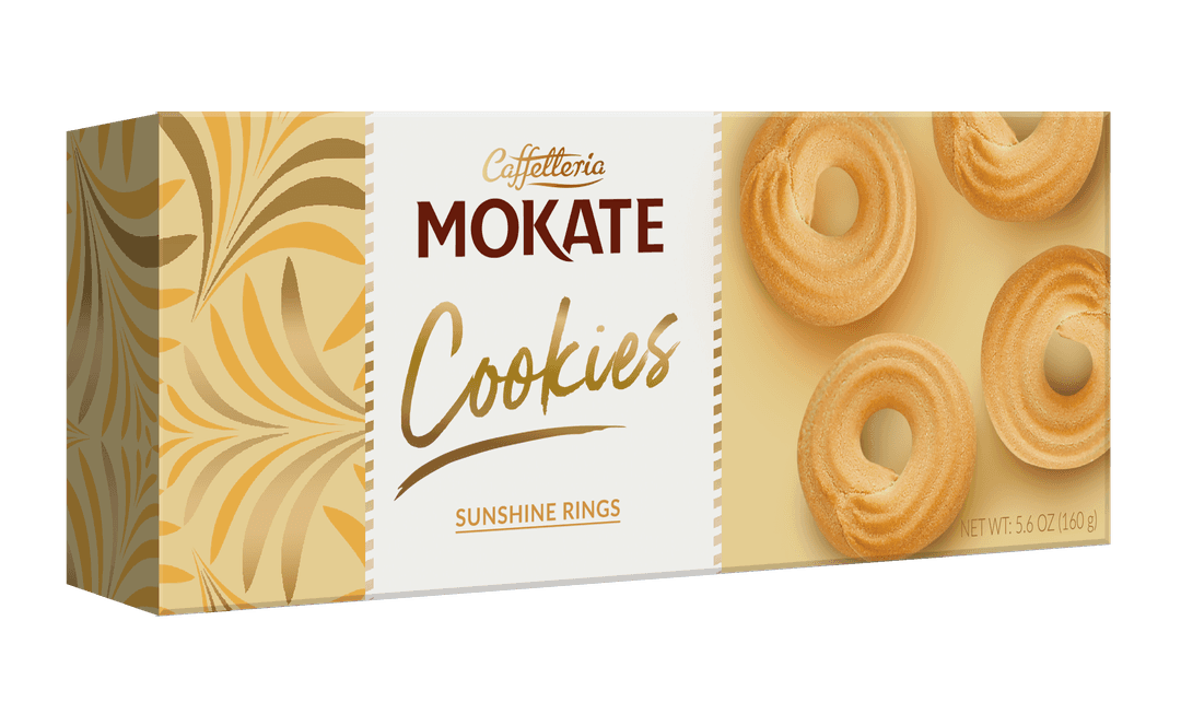 MOKATE COOKIES Ciastka Ringi słoneczne 160 g