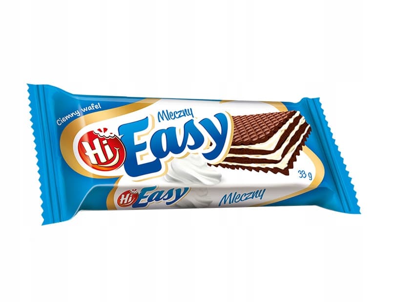 HI EASY Wafelek mleczny 33g