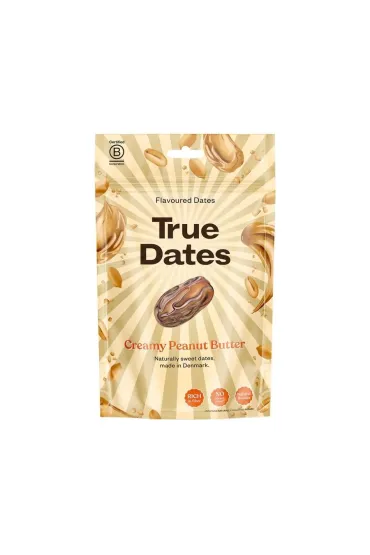 TRUE DATES Daktyle o smaku Creamy Peanut Butter 100 g