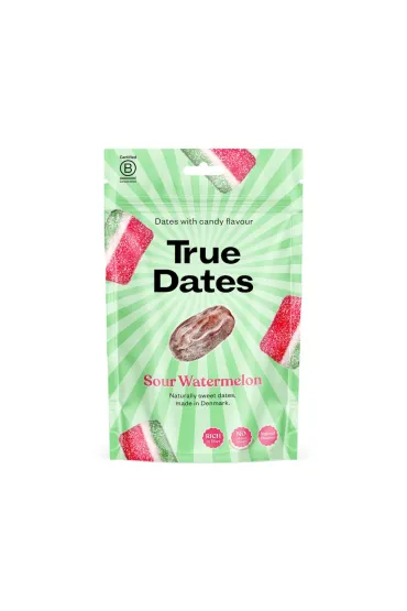 TRUE DATES Daktyle o smaku Sour Watermelon 100 g