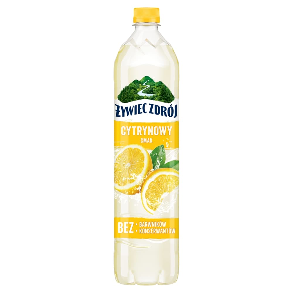 ŻYWIEC ZDRÓJ Napój niegazowany o smaku cytrynowym 1200 ml