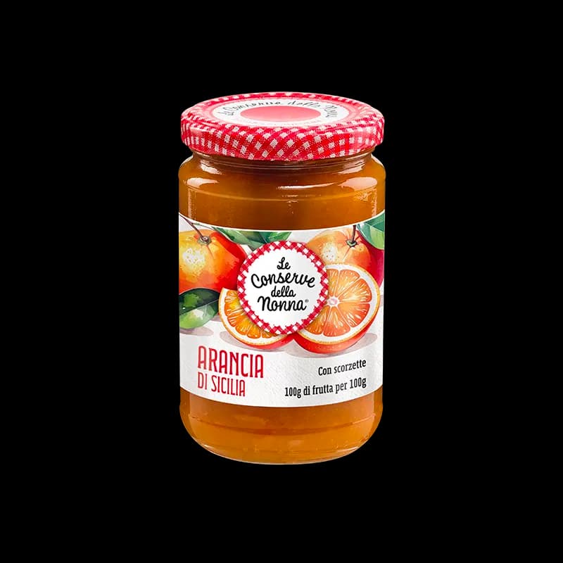 LE CONSERVE DELLA NONNA Marmolada sycylijskie pomarańcze 350 g