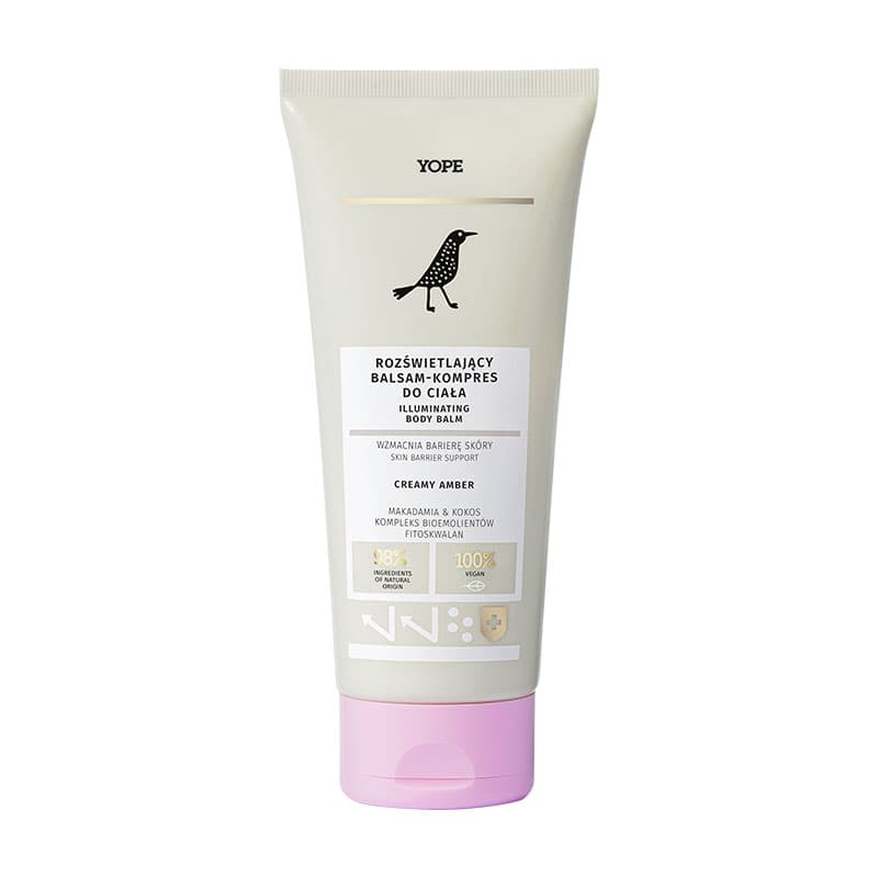 YOPE Rozświetlający balsam do ciała Creamy Amber 300 ml