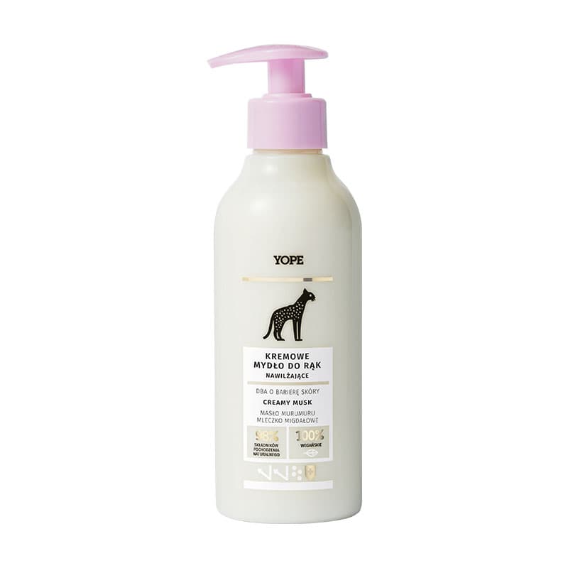 YOPE Nawilżające mydło w płynie Creamy Musk 300 ml