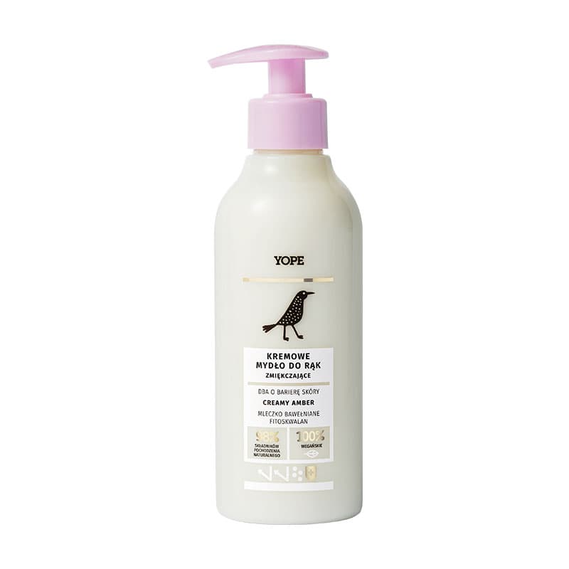 YOPE Zmiękczające mydło do rąk Creamy Amber 300 ml