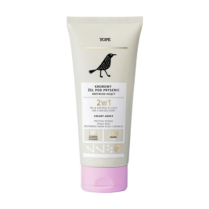 YOPE Żel pod prysznic Creamy Amber 200 ml