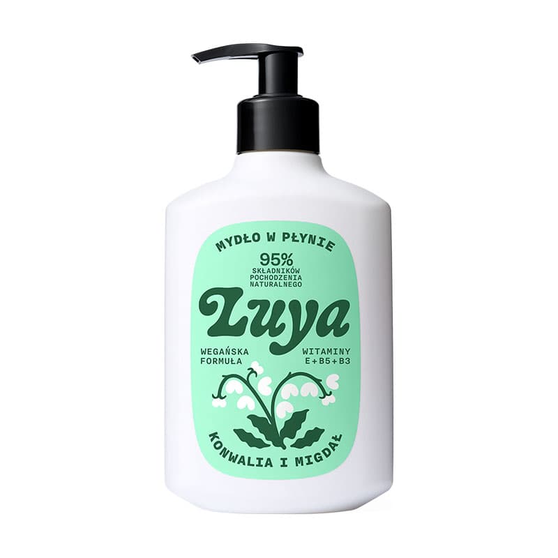 LUYA Mydło do rąk w płynie Konwalia i Migdał 400 ml