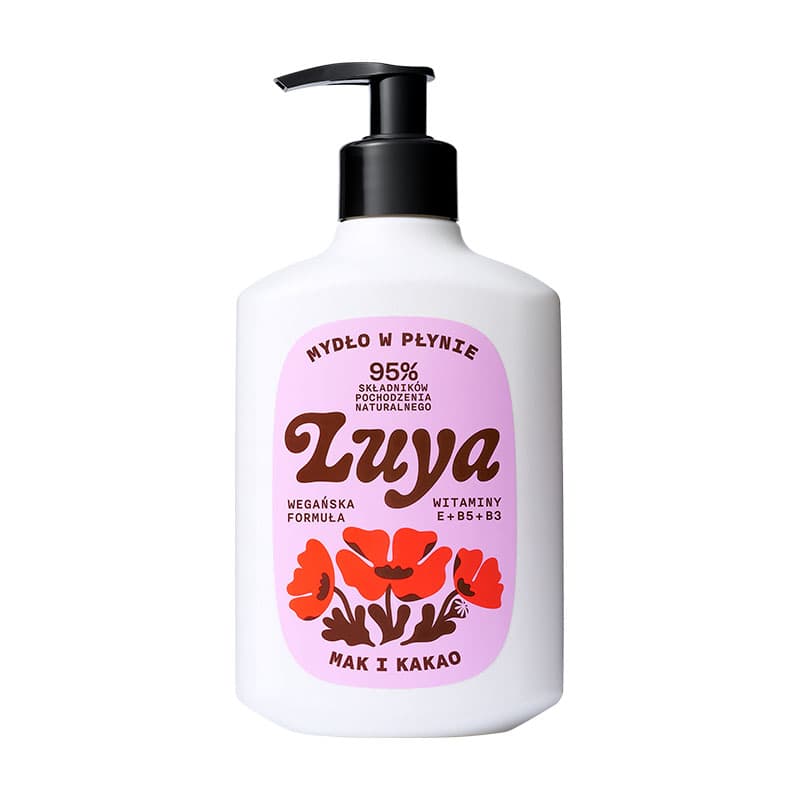 LUYA Mydło do rąk w płynie Mak i Kakao 400 ml