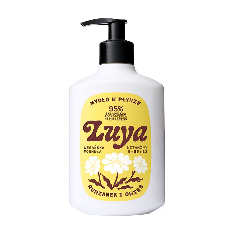 LUYA Mydło do rąk w płynie Rumianek i Owies 400 ml