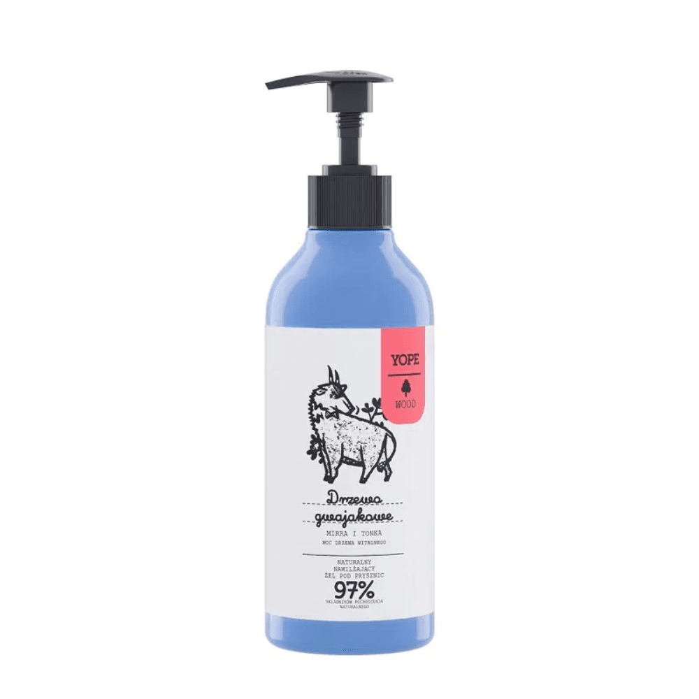 YOPE Żel naturalny pod prysznic Drzewo Gwajakowe 400 ml