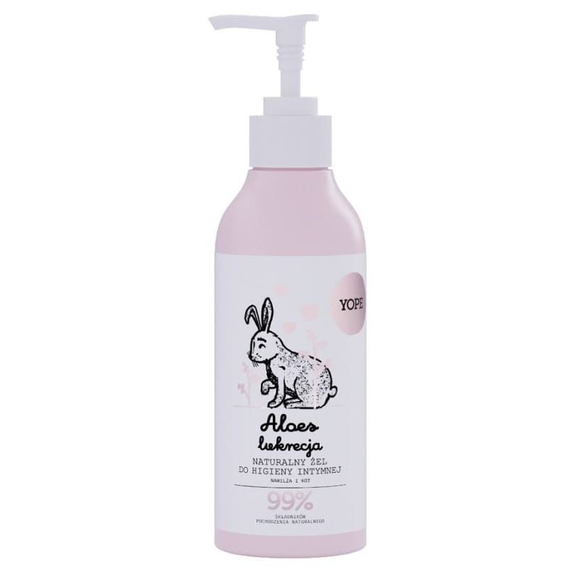 YOPE Żel do higieny intymnej Aloes i Lukrecja 300 ml