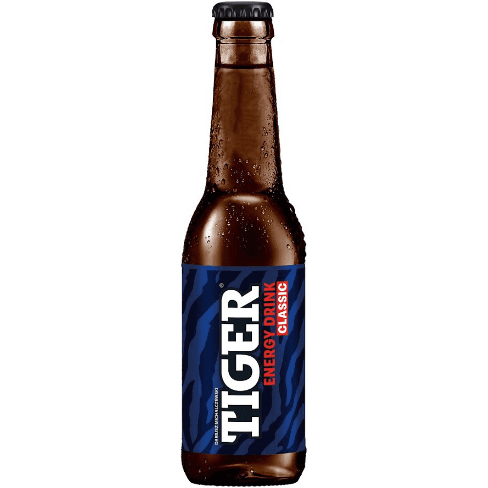 TIGER ZERO Gazowany napój energetyzujący bez cukru 330 ml