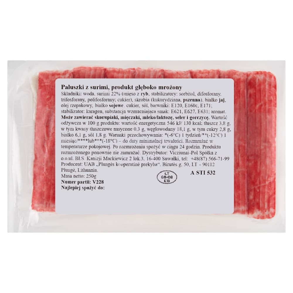 VICI Paluszki surimi 250 g