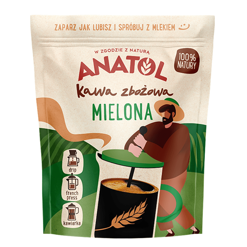 ANATOL Kawa zbożowa mielona 180 g