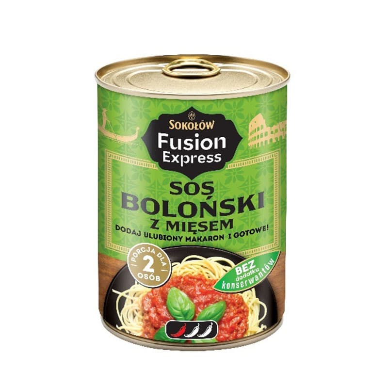 SOKOŁÓW FUSION EXPRESS Sos boloński z mięsem 400 g