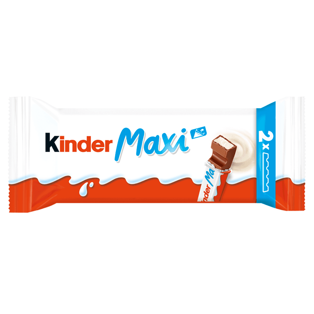 KINDER CHOCOLATE MAXI Batonik z mlecznej czekolady z nadzieniem mlecznym 42 g