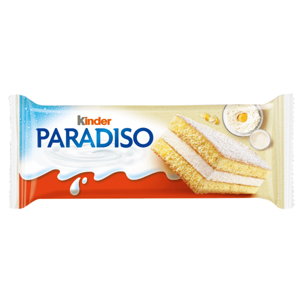 KINDER PARADISO Biszkopt z mlecznym nadzieniem o smaku cytrynowym 29 g