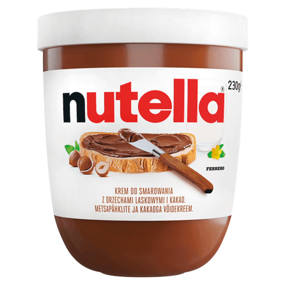 NUTELLA Krem do smarowania z orzechami laskowymi i kakao 230 g
