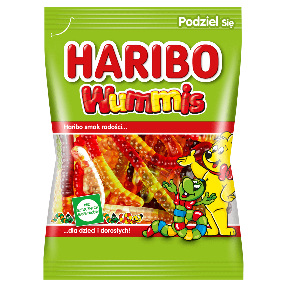 HARIBO WUMMIS Żelki owocowe 175 g