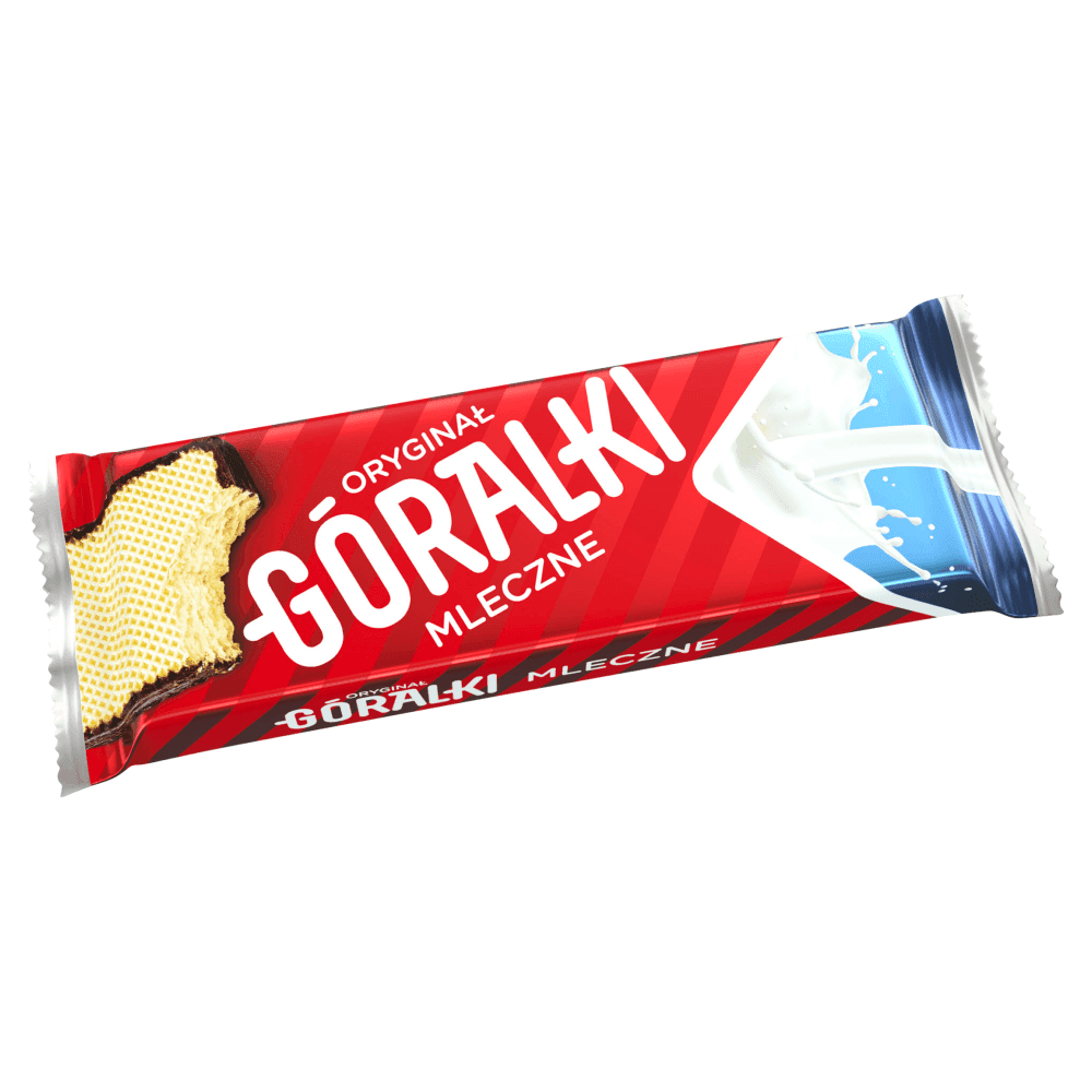 GÓRALKI MLECZNE Wafelek w polewie kakaowej z nadzieniem 45 g