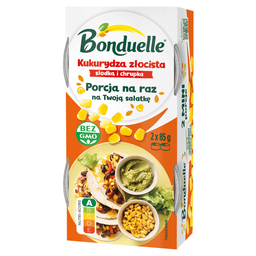 BONDUELLE Kukurydza złocista 2 x 85 g 170 g