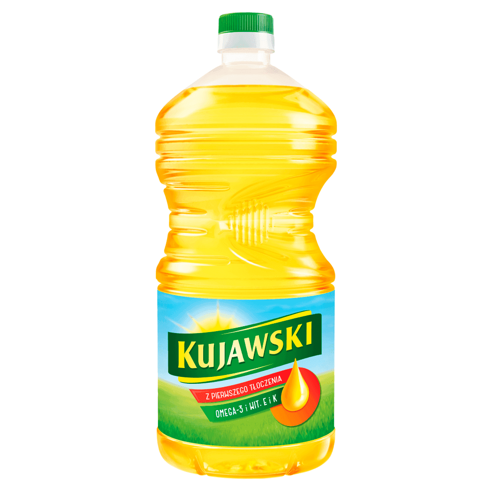KUJAWSKI Olej rzepakowy z pierwszego tłoczenia 3000 ml