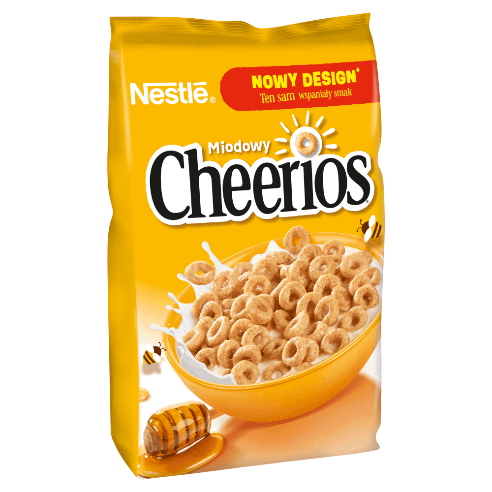 NESTLÉ Płatki Cheerios zbożowe kółeczka z miodem 450 g