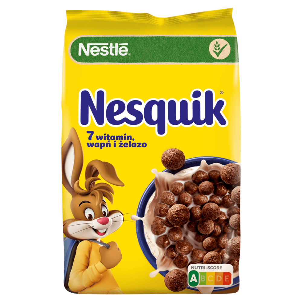 NESTLÉ Kuleczki zbożowe o smaku czekoladowym Nesquik 450 g