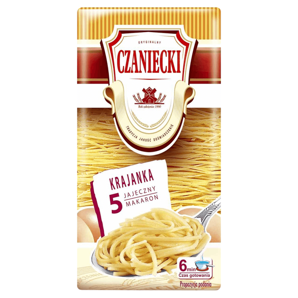CZANIECKI Makaron 5 jajeczny krajanka 250 g