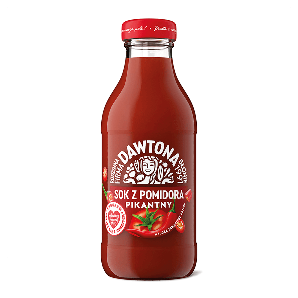DAWTONA Sok z pomidora pikantny 300 ml