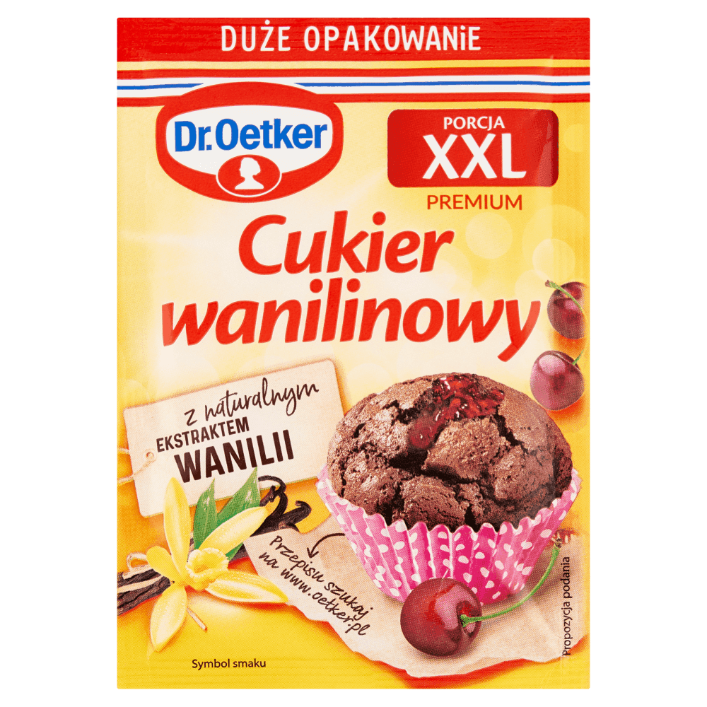 DR. OETKER Cukier wanilinowy porcja XXL premium 43 g
