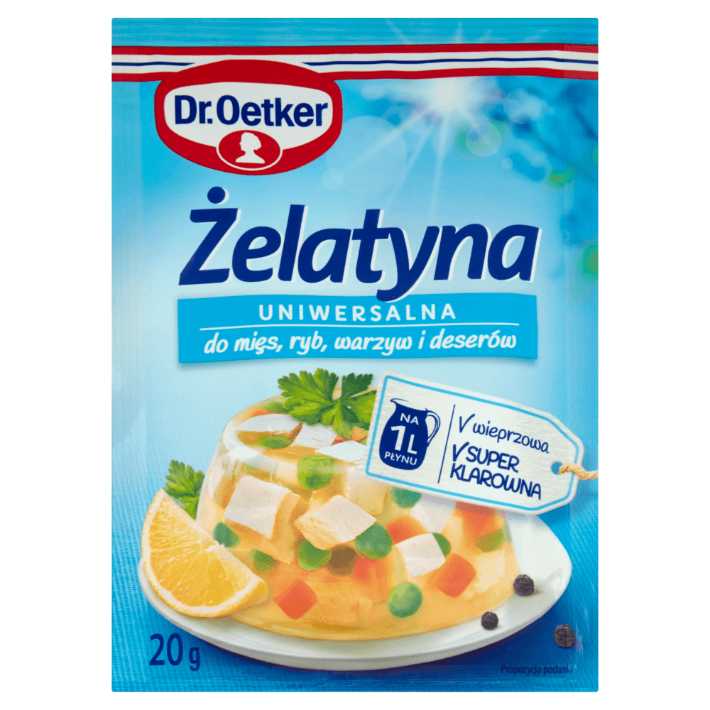DR. OETKER Żelatyna uniwersalna 20 g