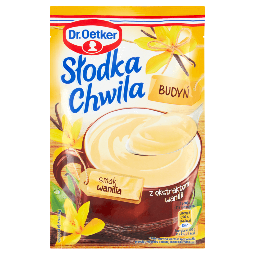 DR. OETKER SŁODKA CHWILA Budyń o smaku waniliowym 43 g