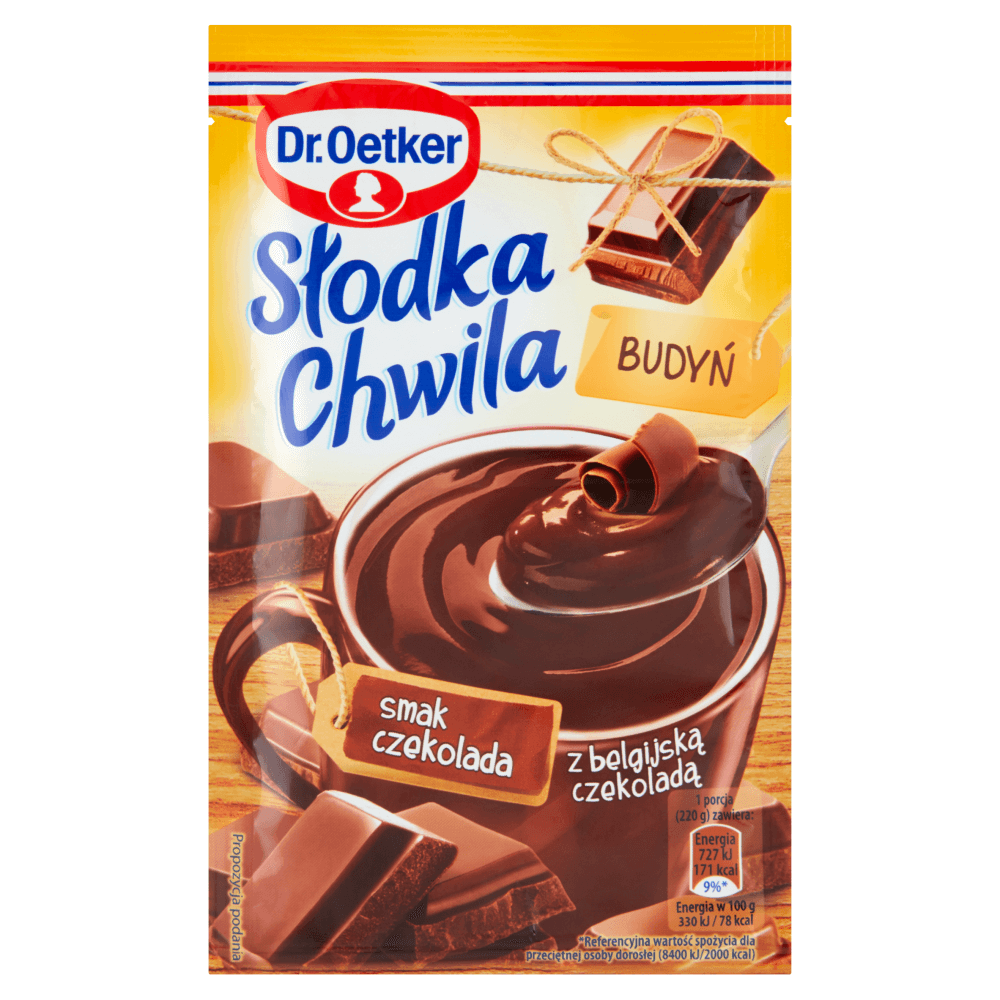 DR. OETKER SŁODKA CHWILA Budyń o smaku czekoladowym 45 g