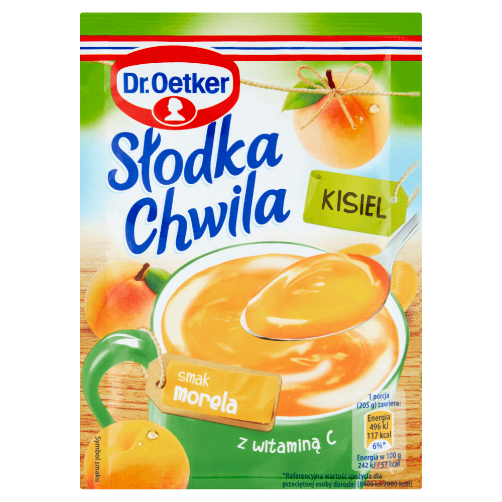 DR. OETKER SŁODKA CHWILA Kisiel morelowy 30 g